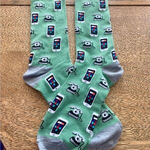 Socks with Phone Designs